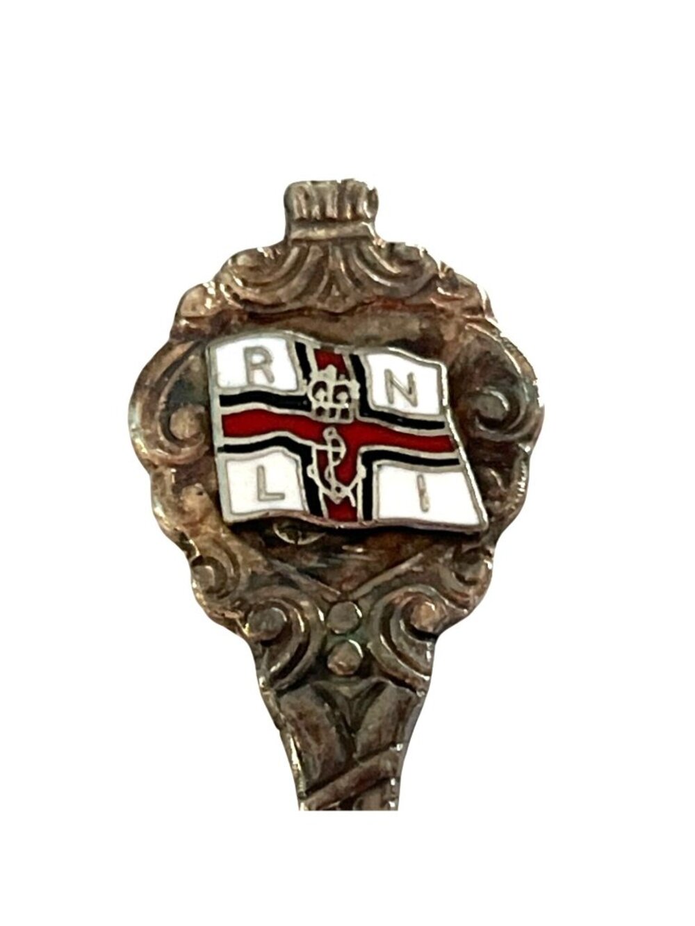 Vintage RNLI Ornate Collectible Souvenir Spoon B100